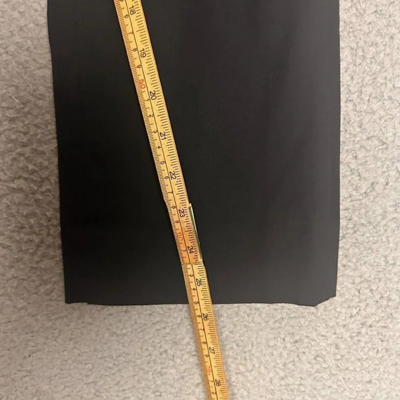 EVERLANE The Side-Zip Stretch Cotton Pants size 2 Black Trousers Comfort Quality - Picture 11 of 16